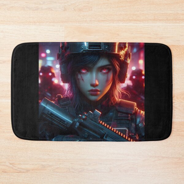 Item preview, Future Woman Soldier designed and sold by GalleryBrisArt.