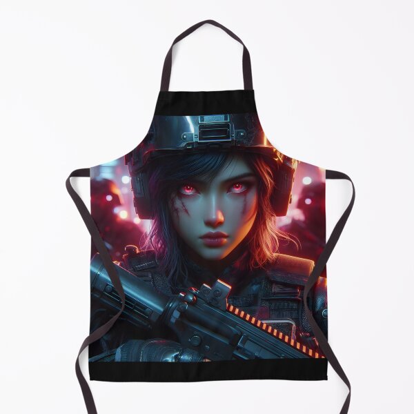 Item preview, Future Woman Soldier designed and sold by GalleryBrisArt.