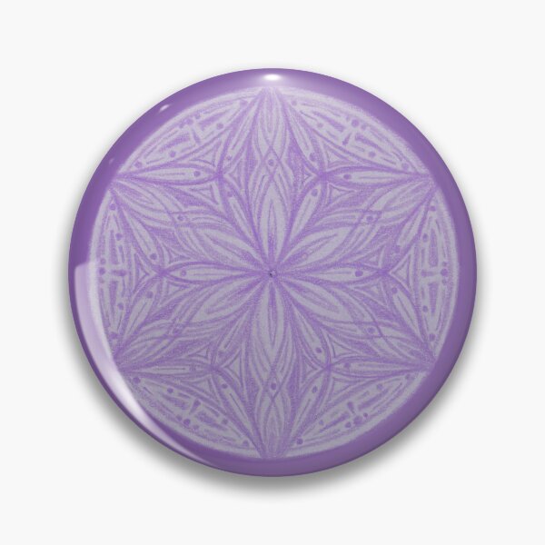 Item preview, Flower of Life Color Palette Mandalas : 135 - Parma Violet designed and sold by SonoSonoStudio.