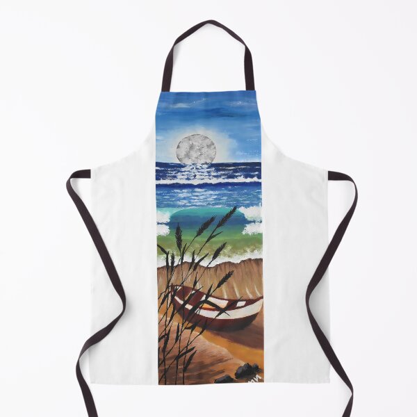 Item preview, Ocean coast at full moon designed and sold by mariya-ivanova.