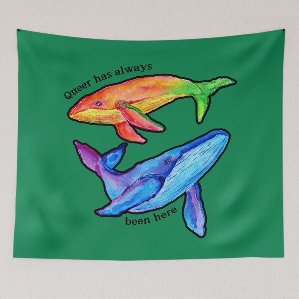 Item preview, Queer has Always Been Here - LGBTQIA+ Support designed and sold by SuchWowDesign.