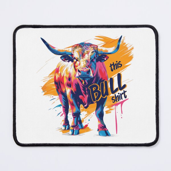 Item preview, This Bull Shirt is Full of Attitude and Color designed and sold by kjon88.