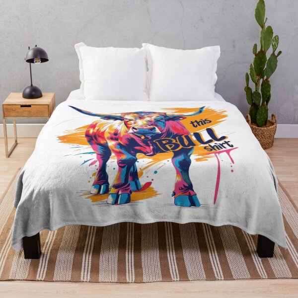 Item preview, This Bull Shirt is Full of Attitude and Color designed and sold by kjon88.