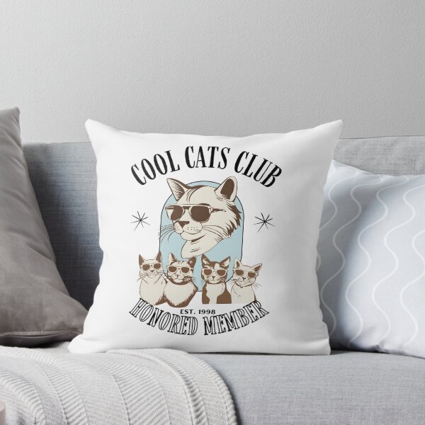 Item preview, Cool Cats Club- Light Blue designed and sold by Sakoz.