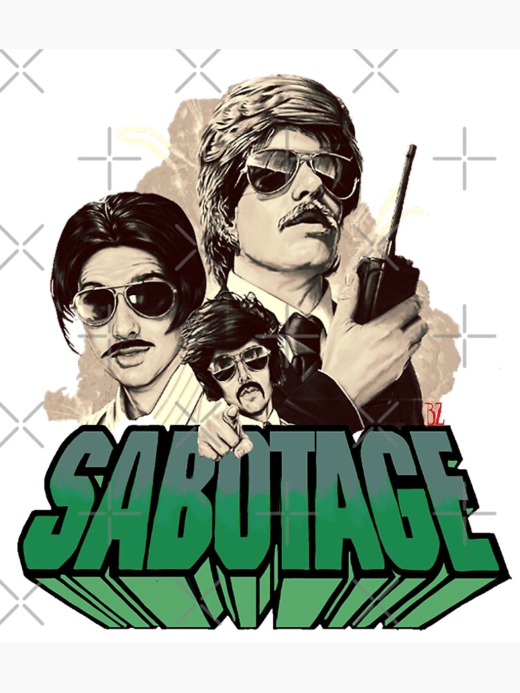 ビースティーボーイズBEASTIE BOYS SABOTAGE ポスター ビースティーボーイズBEASTIE BOYS SABOTAGE ポスター ビース