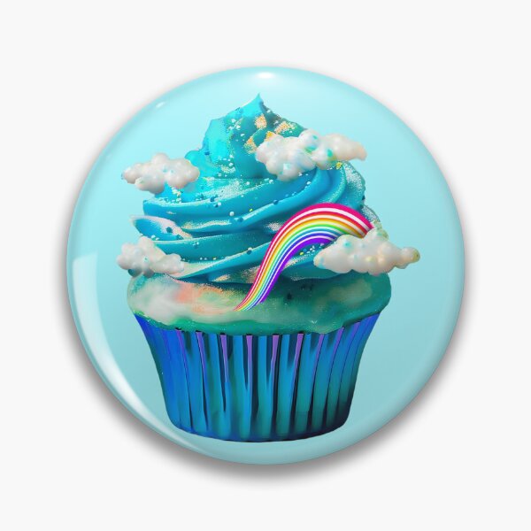 Item preview, Nacreous Clouds Iridescent Cupcake  designed and sold by dinaaaaaah.