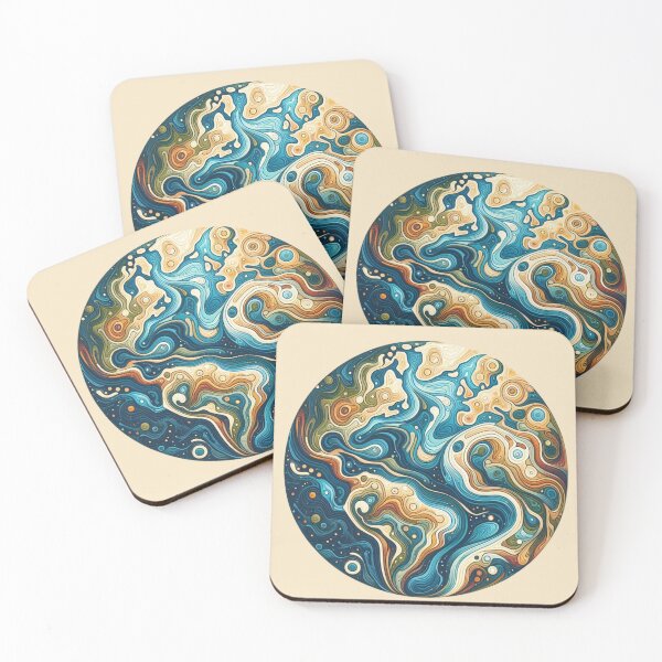 Item preview, Abstract Pattern Symbolizing Mother Earth designed and sold by Gaborai.