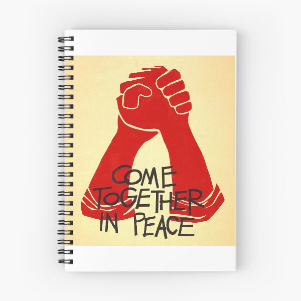 Item preview, Come Together In PeaceCome Together In Peace Hands Joined Together designed and sold by RocketshipRetro.