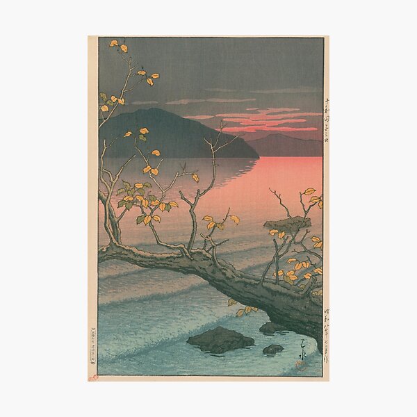Item preview, kawase hasui print, kawase hasui wallpaper, hasui kawase art, hasui kawase artwork, kawase hasui peinture designed and sold by rosa-reid.