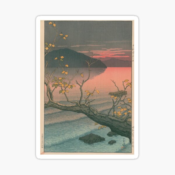 Item preview, kawase hasui print, kawase hasui wallpaper, hasui kawase art, hasui kawase artwork, kawase hasui peinture designed and sold by rosa-reid.