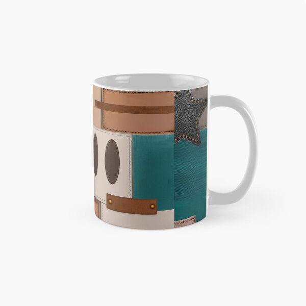 Item preview, Collage Teal Leather Sonata 88 Geometric Patterns designed and sold by Vercmagnus.