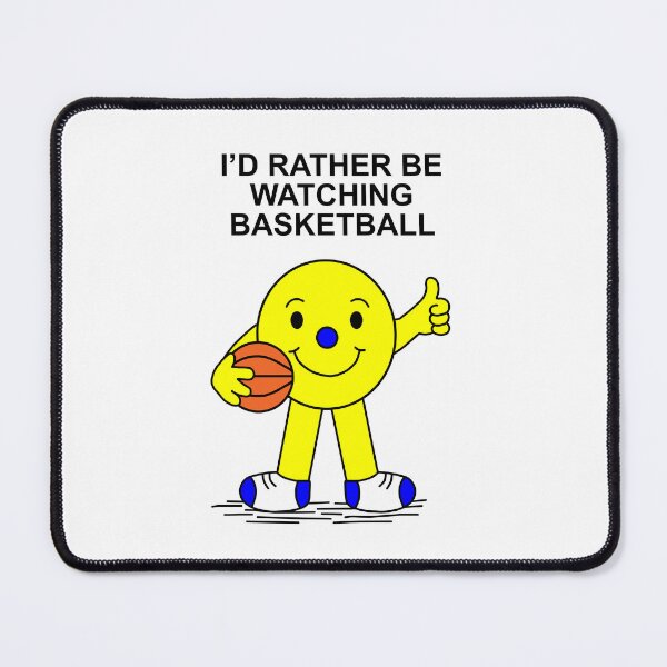Item preview, Mr Men I'd rather be watching Basketball designed and sold by Scat the cat.