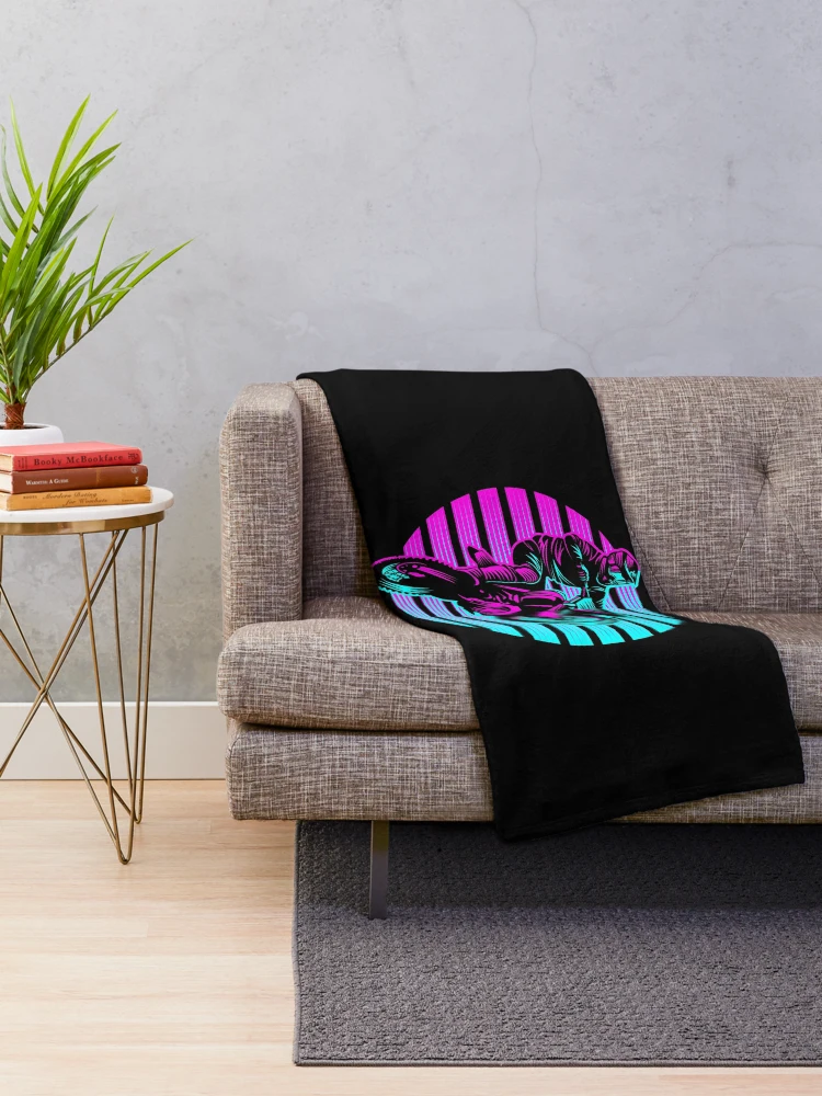 Thumbnail 2 of 6, Throw Blanket, Motor Racing designed and sold by DreamPrintPro.
