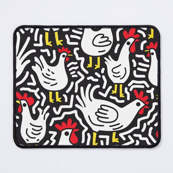 Item preview, “Patterns of Chickens and Eggs” designed and sold by Art-Vortex-fr.