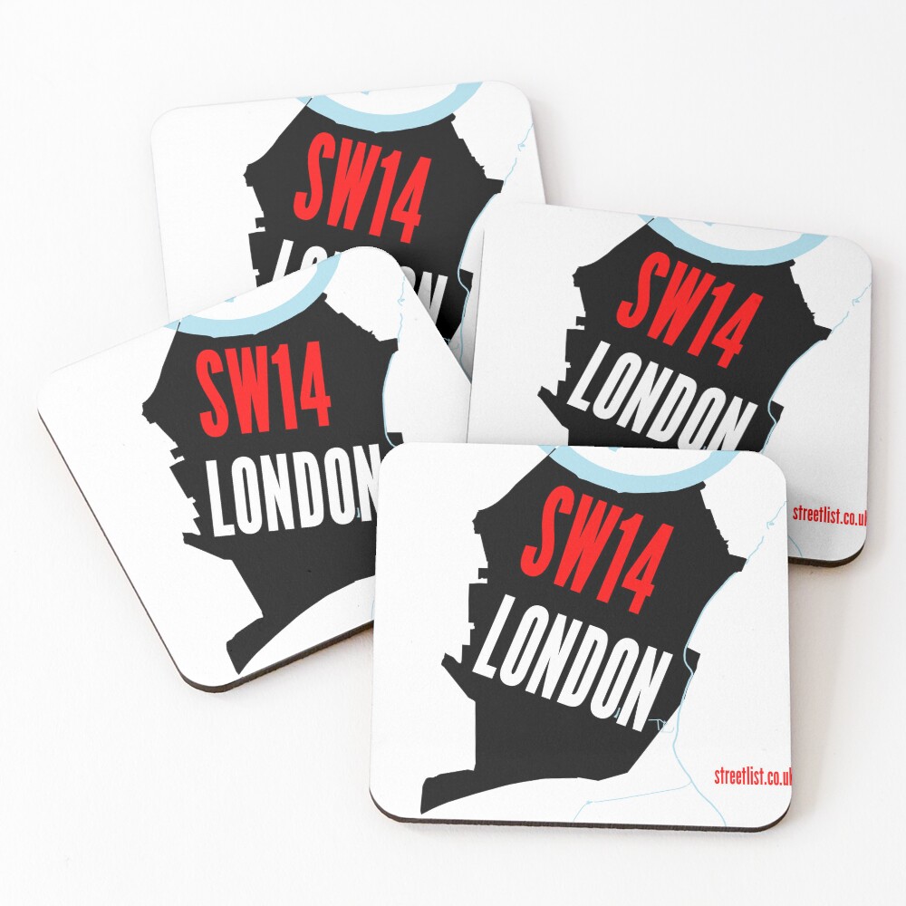 Item preview, Coasters (Set of 4) designed and sold by streetlist.
