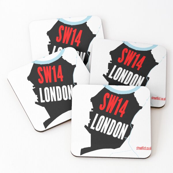 Item preview, SW14 London Postcode designed and sold by streetlist.