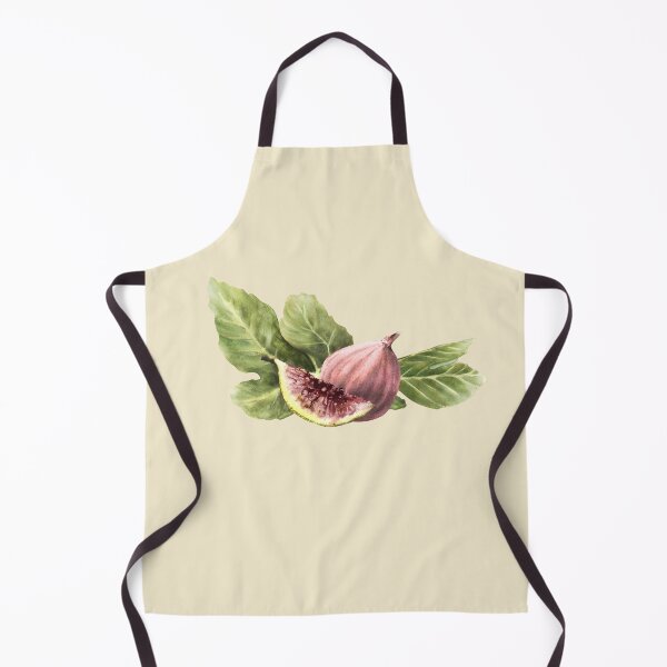 Item preview, Figs with leaves, juicy purple whole and cut fruit. hand-drawn watercolor sticker  designed and sold by BartolArt.