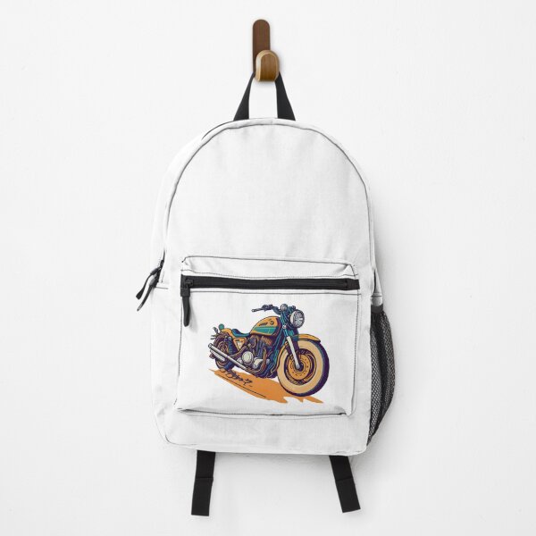 Item preview, Retro colorful motorcycle designed and sold by DastonAkramov.