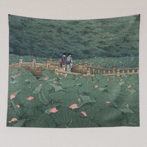 Item preview, kawase hasui print, kawase hasui wallpaper, hasui kawase art, hasui kawase artwork, kawase hasui peinture designed and sold by rosa-reid.