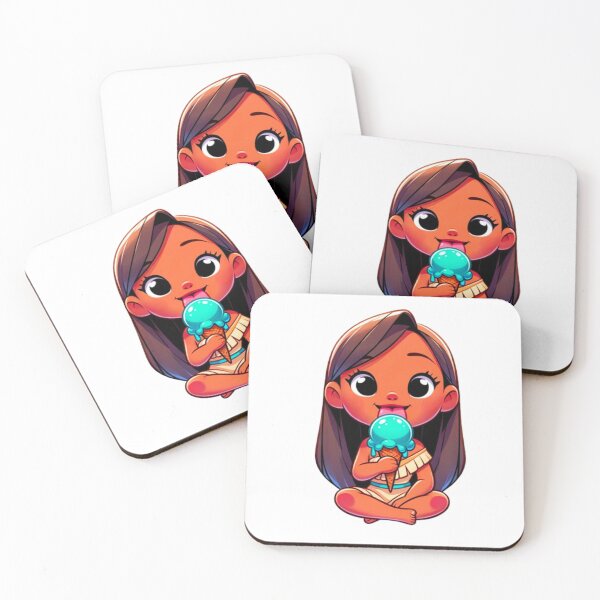 Item preview, Pocahontas Eating an Ice Cream Cone designed and sold by PedroStyle.