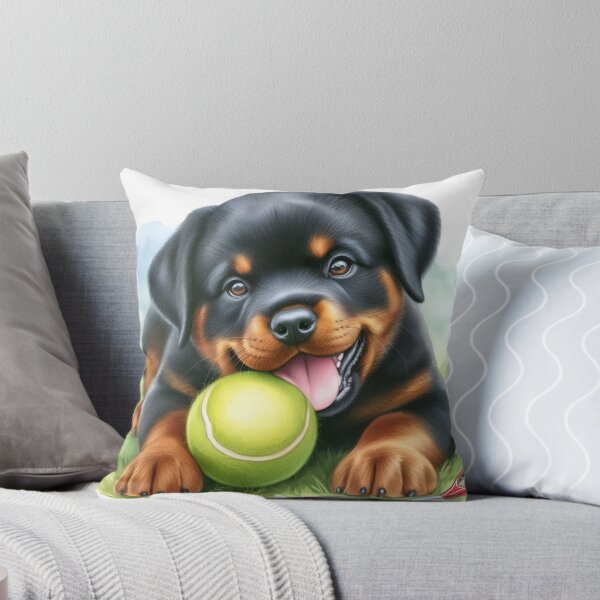 Item preview, Watercolor Rottweiler designed and sold by BeeTheArtCo.