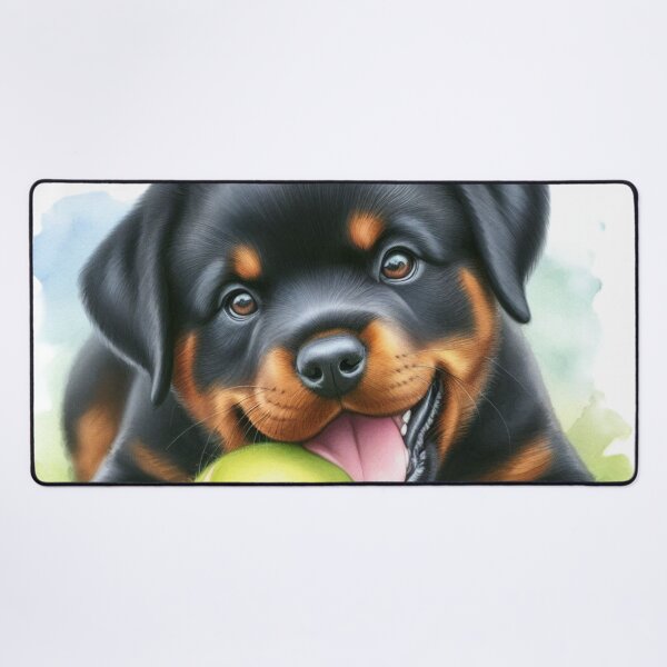 Item preview, Watercolor Rottweiler designed and sold by BeeTheArtCo.