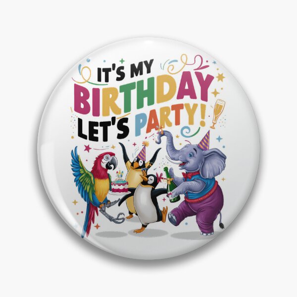 Item preview, Birthday Bash Animal Party designed and sold by RedTamah.