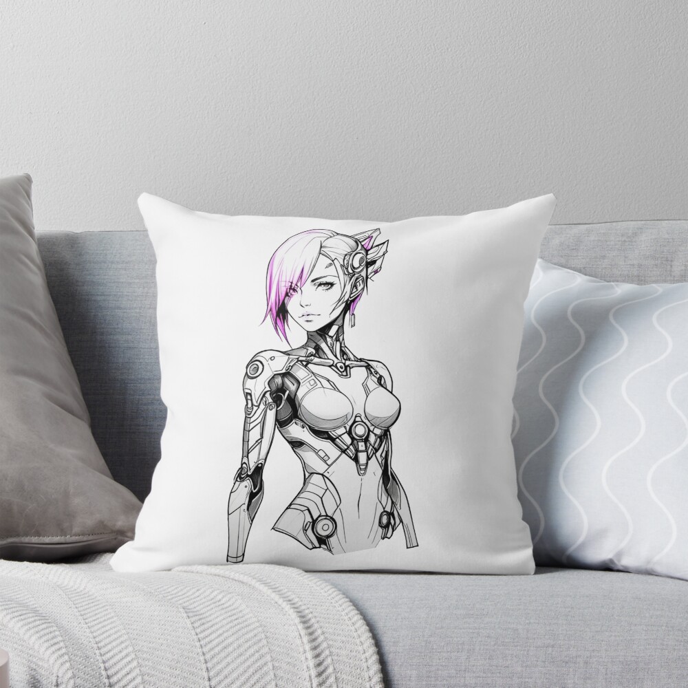 Item preview, Throw Pillow designed and sold by ArtCraftLab.