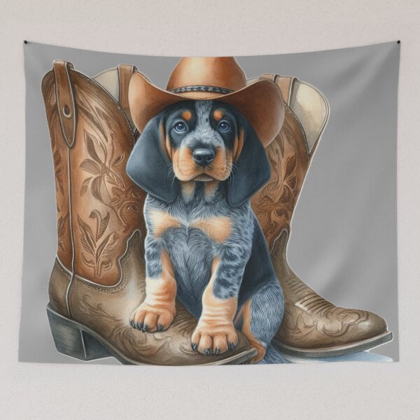 Item preview, Blue Tick Hound designed and sold by BeeTheArtCo.
