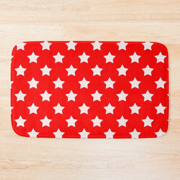 Item preview, Red White Stars Pattern designed and sold by PatternTitan.