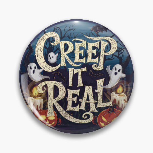 Item preview, Creep it Real Halloween Funny Quote designed and sold by Bootyfreeze.