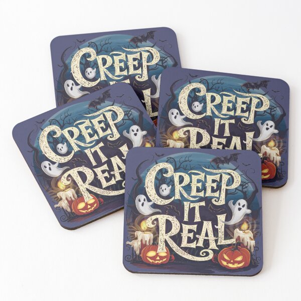Item preview, Creep it Real Halloween Funny Quote designed and sold by Bootyfreeze.