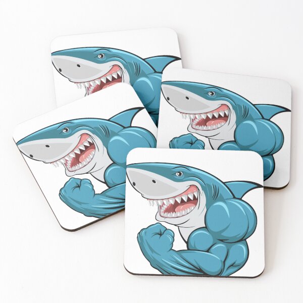 Item preview, Gym Freak Shark designed and sold by Divya-Hirodiya.