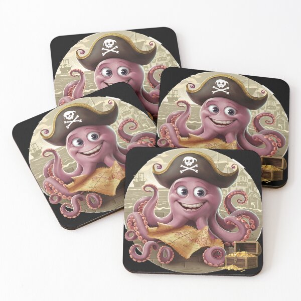 Item preview, Pirate Octopus Adventure designed and sold by EnchantWearEmpo.