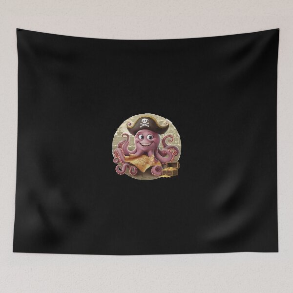 Item preview, Pirate Octopus Adventure designed and sold by EnchantWearEmpo.