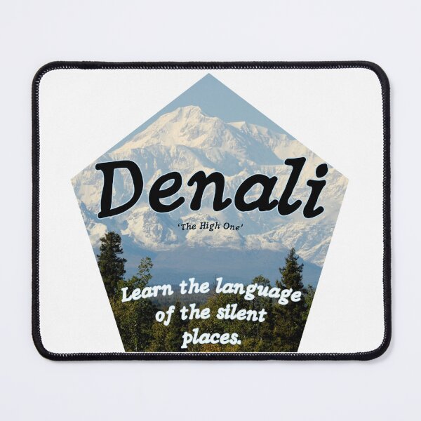 Item preview, Denali (Black w/ White) designed and sold by Kid Wits Ink  "Wise enough to leave a lasting impression!".