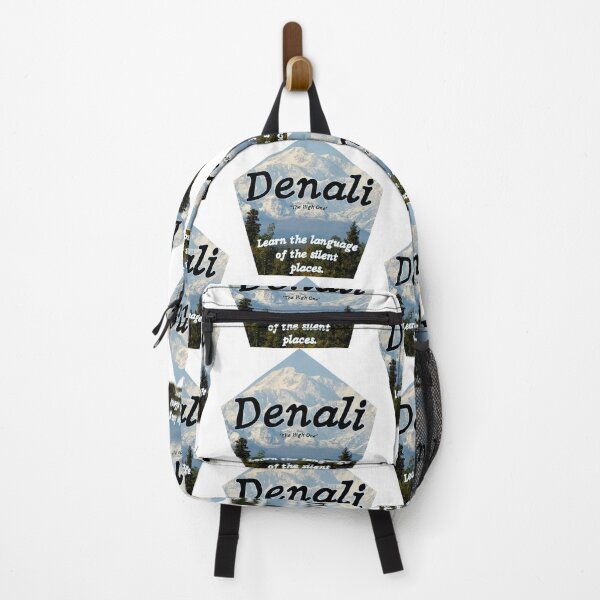 Item preview, Denali (Black w/ White) designed and sold by Kid Wits Ink  "Wise enough to leave a lasting impression!".