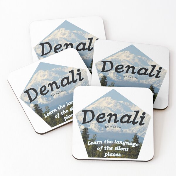 Item preview, Denali (Black w/ White) designed and sold by Kid Wits Ink  "Wise enough to leave a lasting impression!".