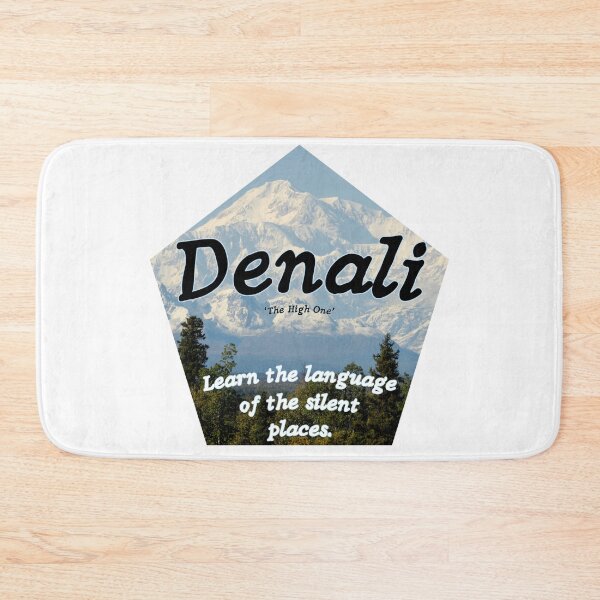 Item preview, Denali (Black w/ White) designed and sold by Kid Wits Ink  "Wise enough to leave a lasting impression!".