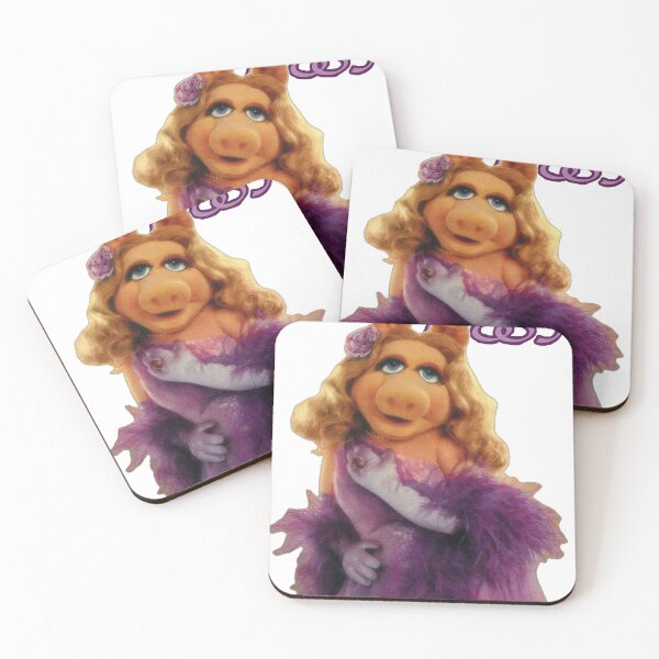 Item preview, miss piggy purple sticker designed and sold by catriona-grace.
