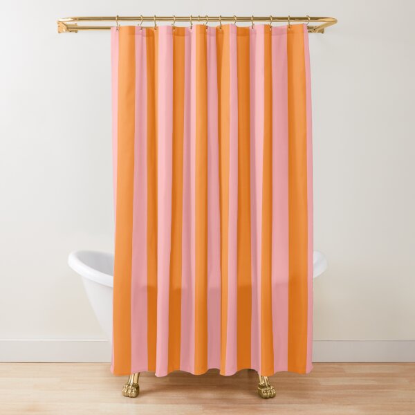 Vista previa del artículo con la obra «Patrón de rayas verticales atrevidas (rosa/naranja)», diseñado y vendido por Design Minds Boutique.