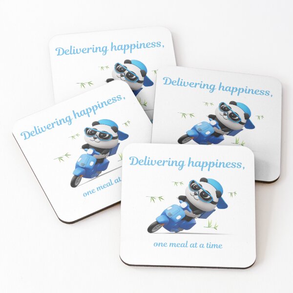 Item preview, Delivering happiness, one meal at a time designed and sold by Zha-Zha Designs.