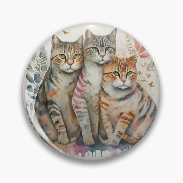 Item preview, Cat Trio designed and sold by MeikoDesign.