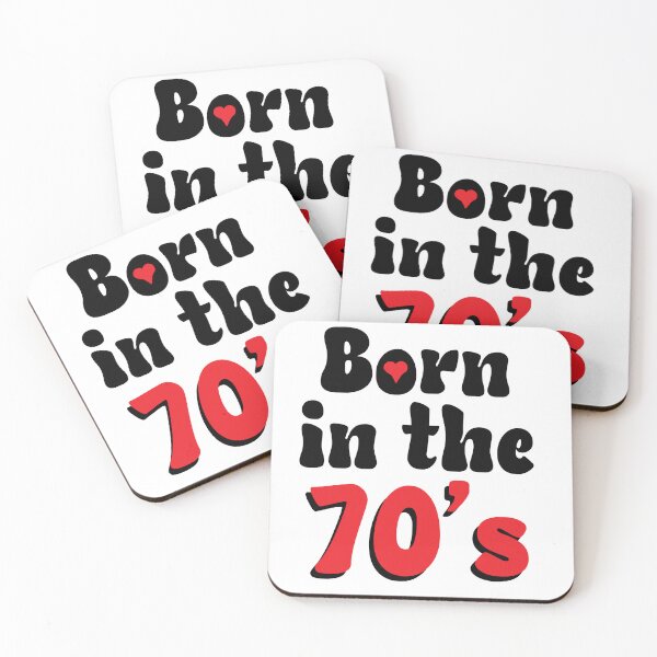 Item preview, Born in the 70's designed and sold by IanBakerToons.