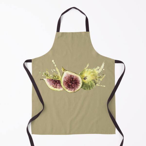 Item preview, Ripe figs. Whole and cut fruit sticker. Hand-drawn watercolor illustrations  designed and sold by BartolArt.