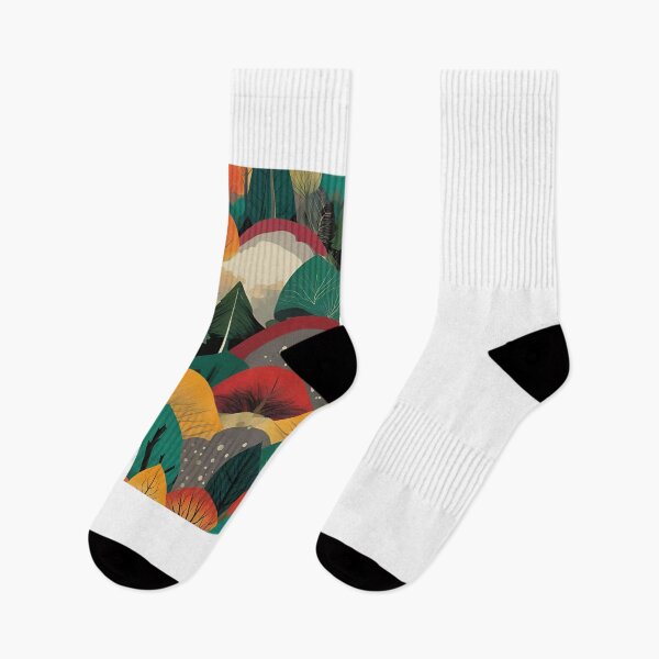 Item preview, Arte abstracto del bosque designed and sold by Divya-Hirodiya.