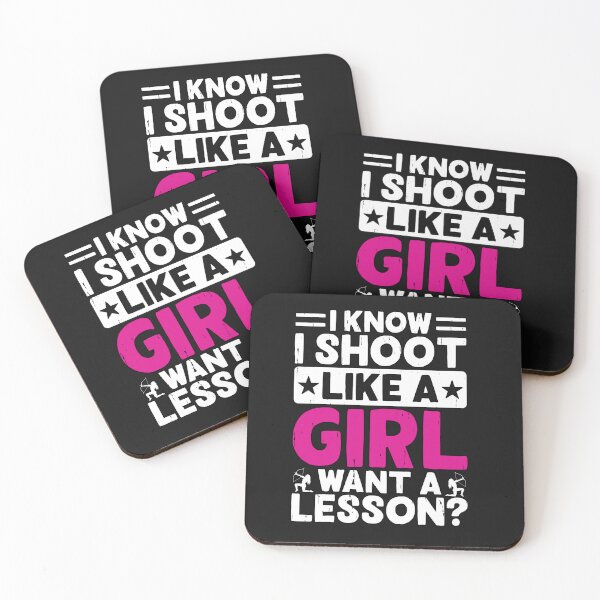 Item preview, Funny Archery I Shoot Like A Girl, Want A Lesson designed and sold by AlienOccupation.