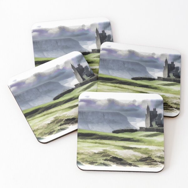 Item preview, Classiebawn Castle and Benbulben Sligo Ireland designed and sold by REAL IRISH GIFTS.