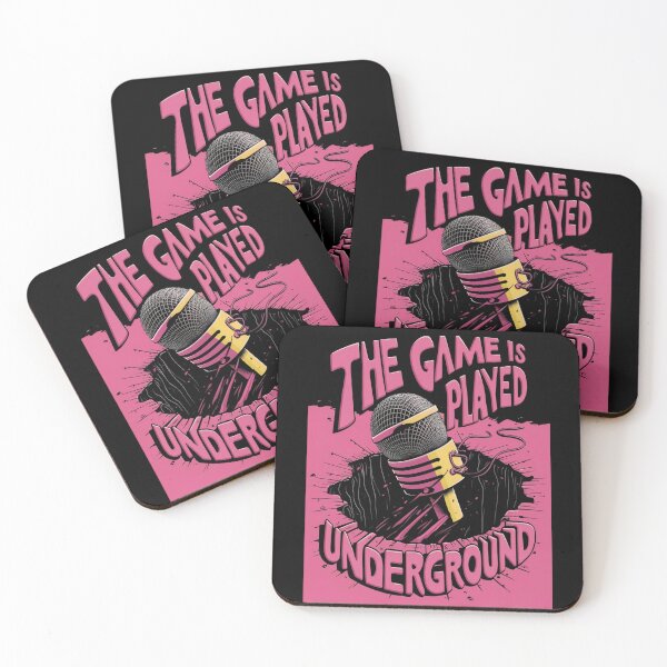 Item preview, The Game is Played Underground designed and sold by MALIKABO.