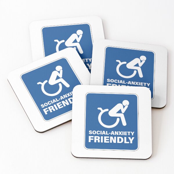Item preview, Social Anxiety Friendly designed and sold by HHQRHH.